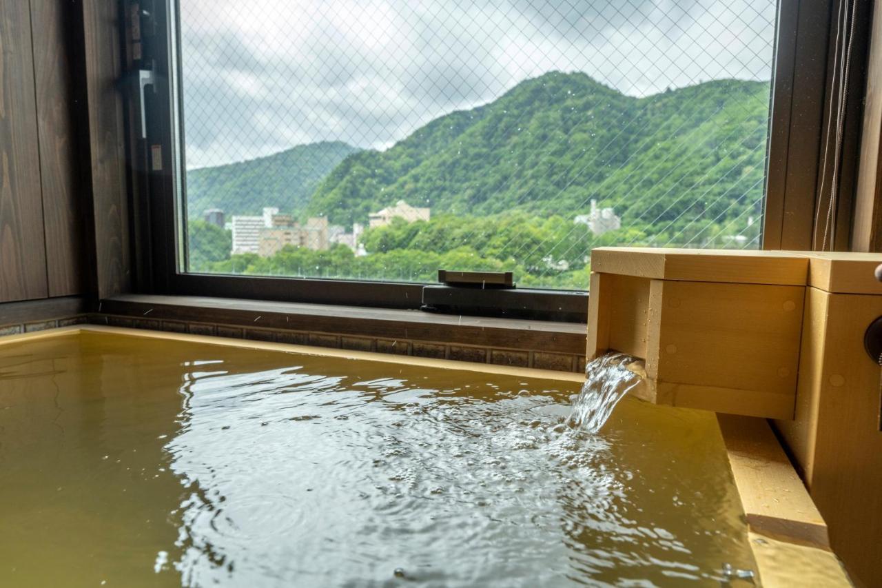 Jozankei Onsen Yurakusoan Hotel Sapporo Buitenkant foto