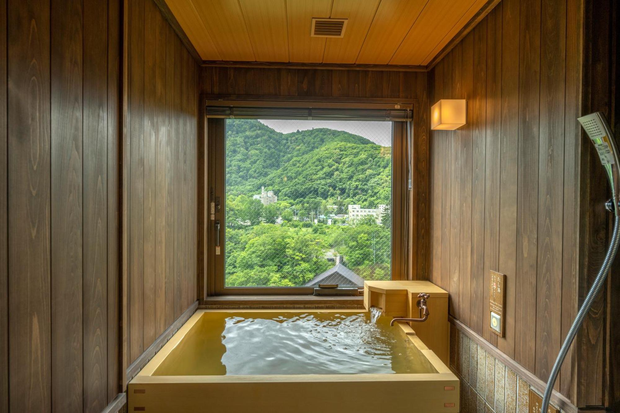 Jozankei Onsen Yurakusoan Hotel Sapporo Buitenkant foto