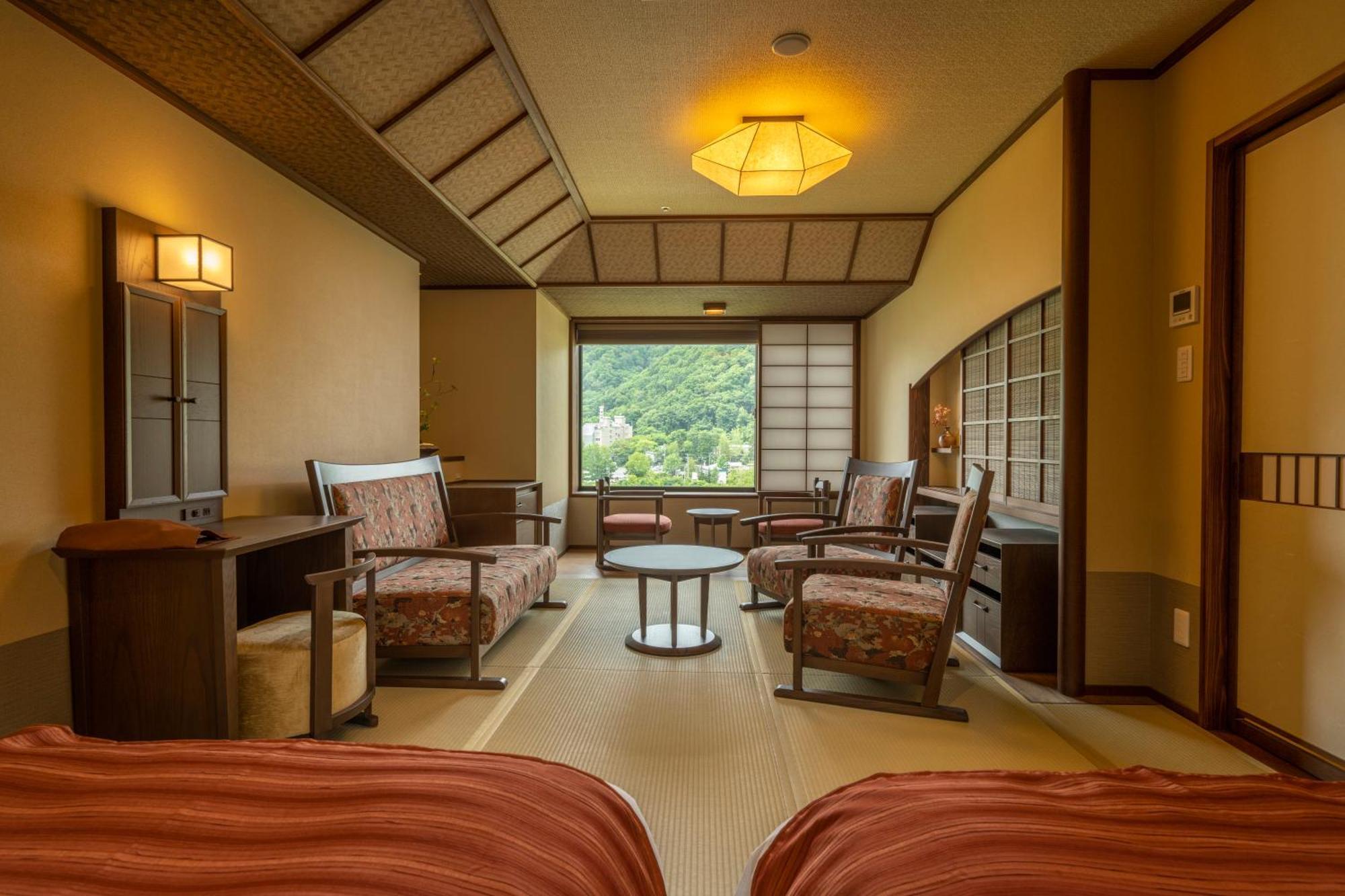 Jozankei Onsen Yurakusoan Hotel Sapporo Buitenkant foto